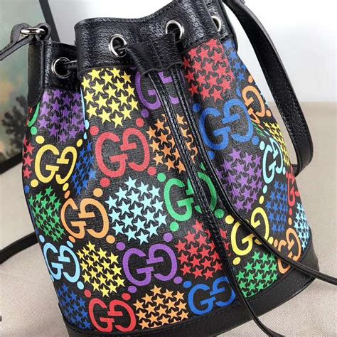 gucci psychedelic bucket bag|Designer Bucket Bag Purses for Women .